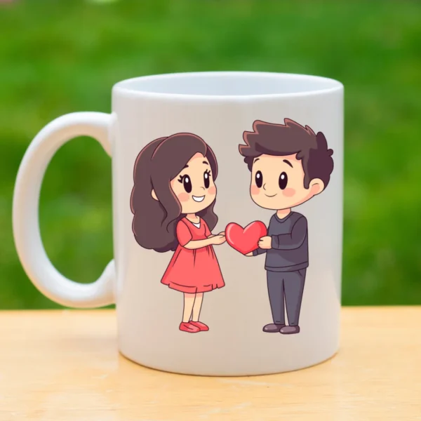 Printed coffee mug
